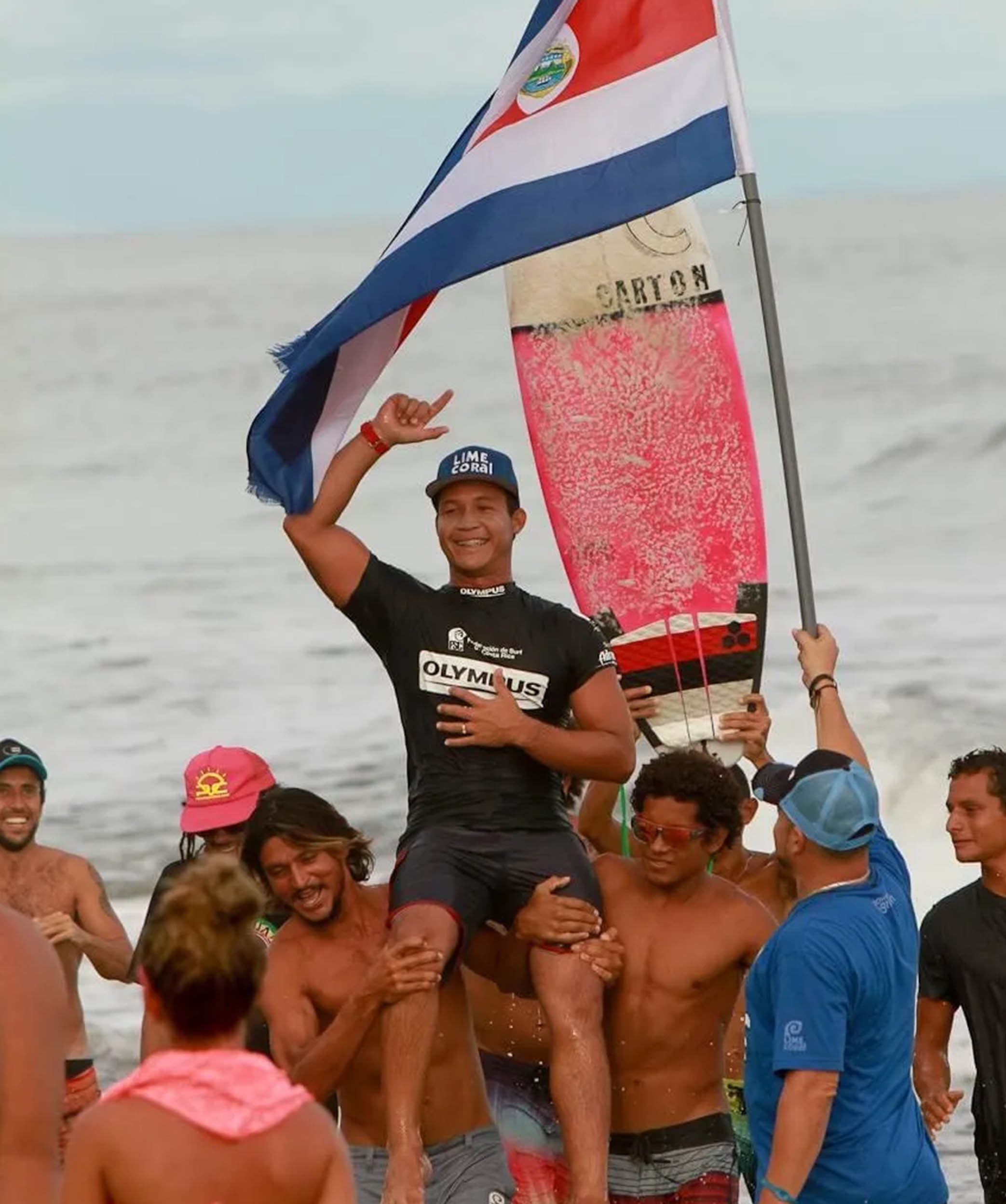 Anthony Yogi Segura, founder of Ride In Surf School and former Costa Rican National Surf Team member